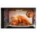 HMBS3010PFG Hisense 30 L 1000W Flatbed Microwave with Grill Function - Dark Stainless